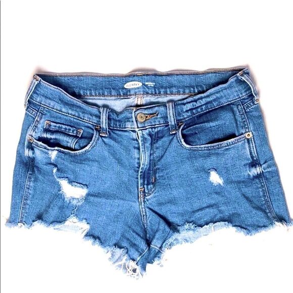 Old Navy Boyfriend Mid-Rise Shorts - Picture 1 of 3
